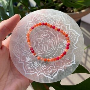 Fire Agate Healing Bracelet